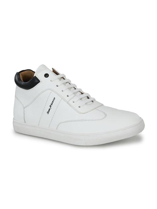 Pace White Casual Sneakers