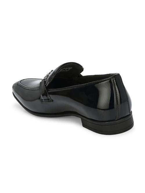 Tapas Black Patent Slip-Ons