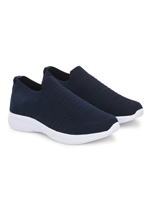 Declan Navy Slip-On Sneakers