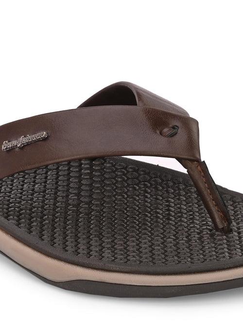 Matrix Brown Casual Slippers