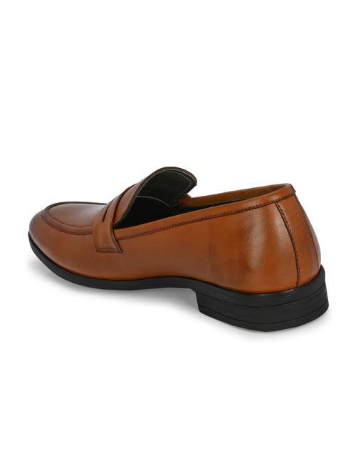 Ukiyo Tan Formal Slip-Ons