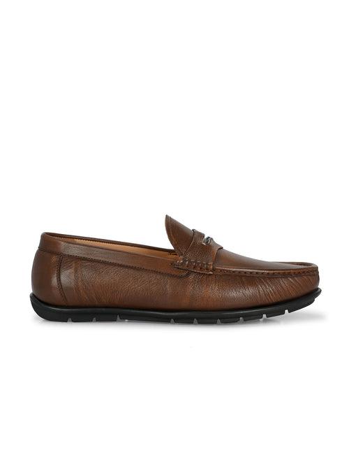 Grenade Tan Loafers