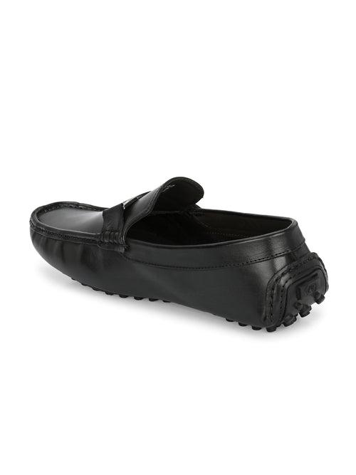 Diaz Black Driving Loafers