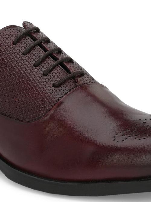 Keith Cherry Oxford Shoes
