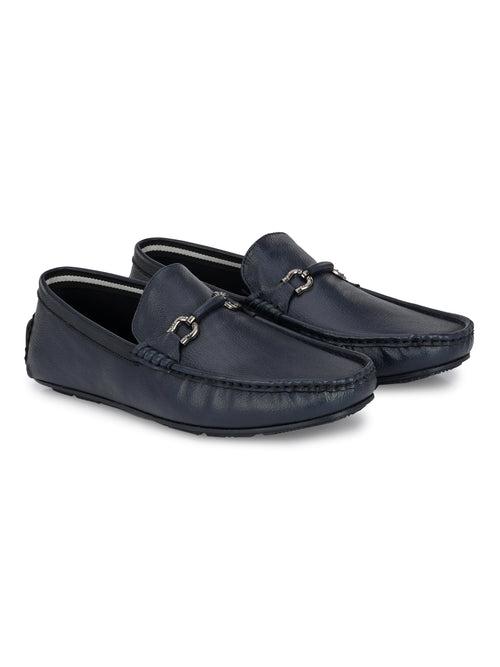 Raye Blue Driving Loafers
