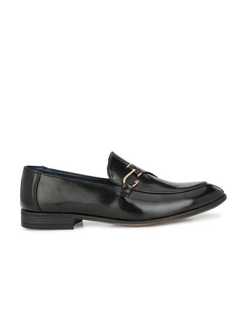 Arrow Black Formal Slip-Ons