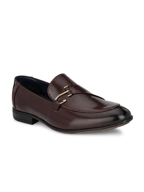 Arrow Brown Formal Slip-Ons