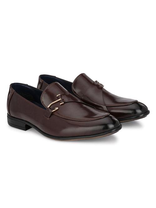 Arrow Brown Formal Slip-Ons