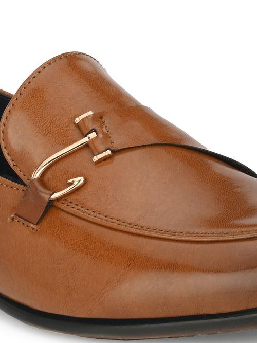 Arrow Tan Formal Slip-Ons