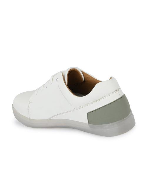 Peyton White Casual Sneakers