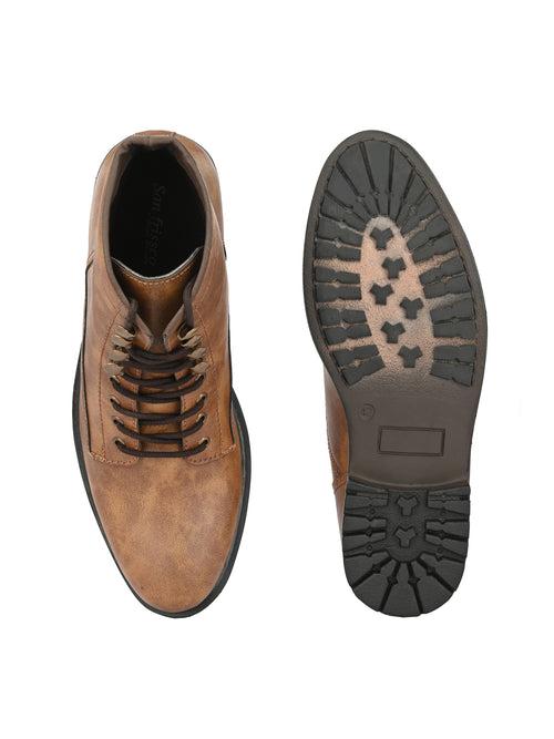 Traverse Brown Lace-up Boots