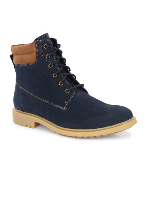 Lodge Blue Ankle Boots