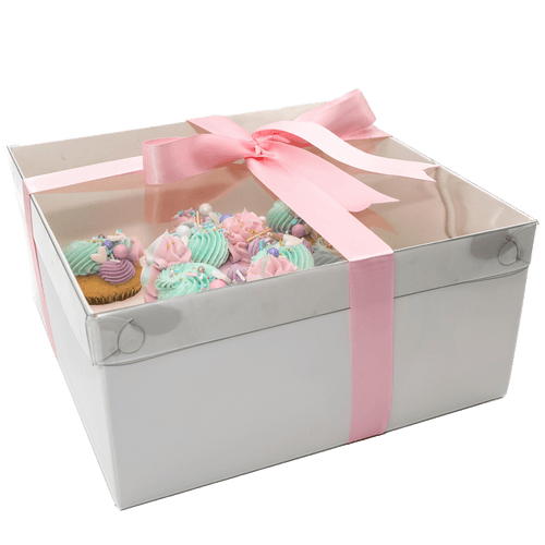 Pastel Bento Box Cake & Cupcakes
