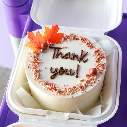 Thank you Bento Cake