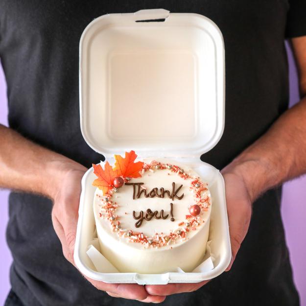 Thank you Bento Cake