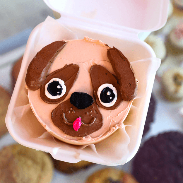 Dog Bento Cake