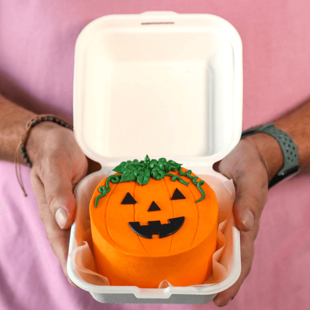 Halloween Pumpkin Bento cake