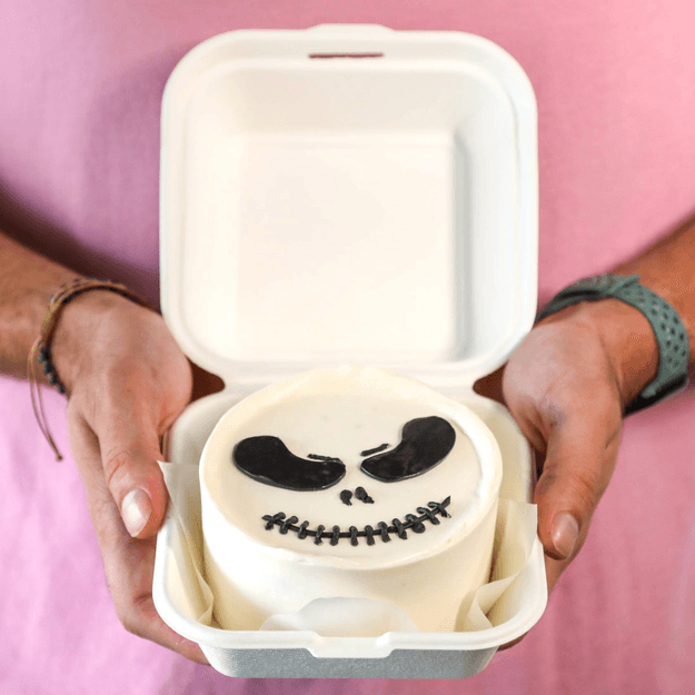 Jack the Skeleton Bento Cake