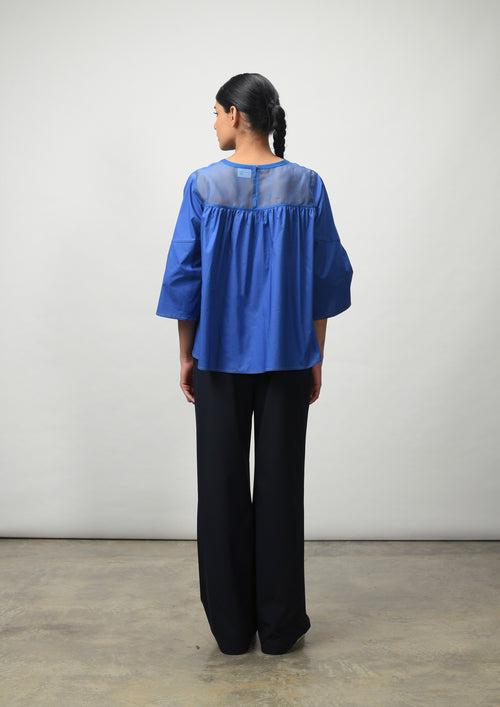 Panelled Gather Top