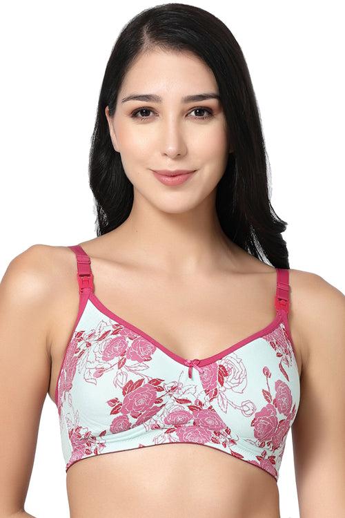 Organic Cotton Antimicrobial Soft feeding Bra-IMB005H