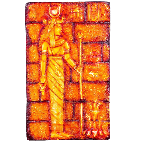 Egyption Lady Mural Work Wall Decor