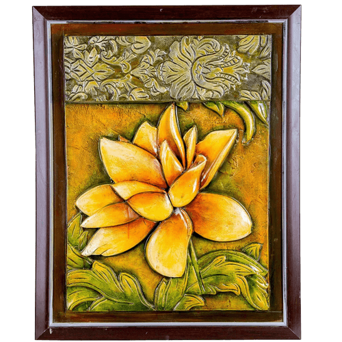 Flower Mural Work Wall Decor