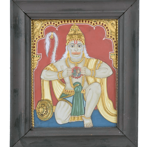 Hanuman Tanjore Painting