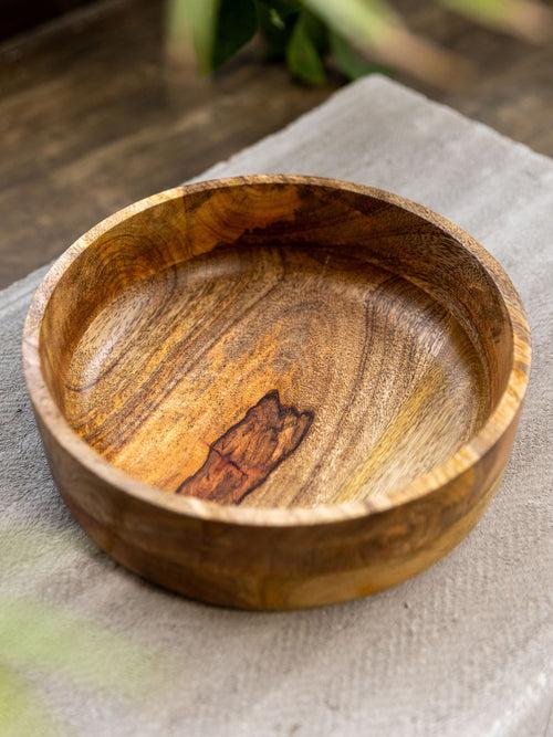 Madagascar Solid Wood Bowl With Lid