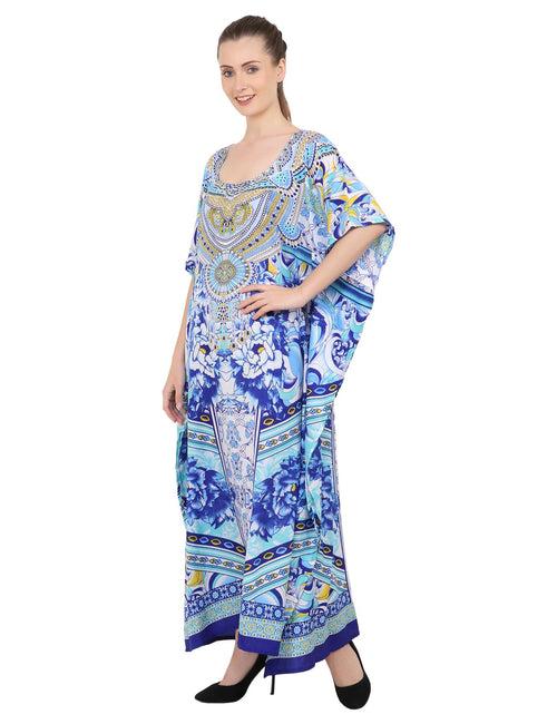 Womens Kaftans Kimono Maxi Style Dresses in One Size (133)