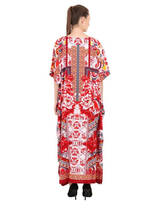 Womens Kaftans Kimono Maxi Style Dresses in One Size (133)