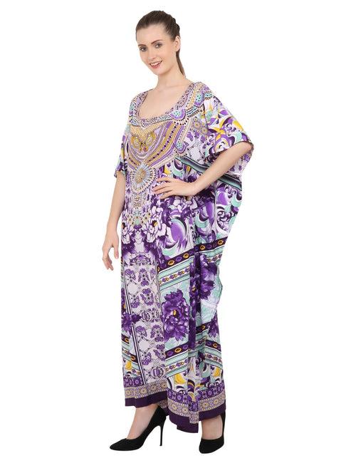 Womens Kaftans Kimono Maxi Style Dresses in One Size (133)