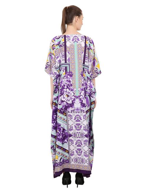 Womens Kaftans Kimono Maxi Style Dresses in One Size (133)