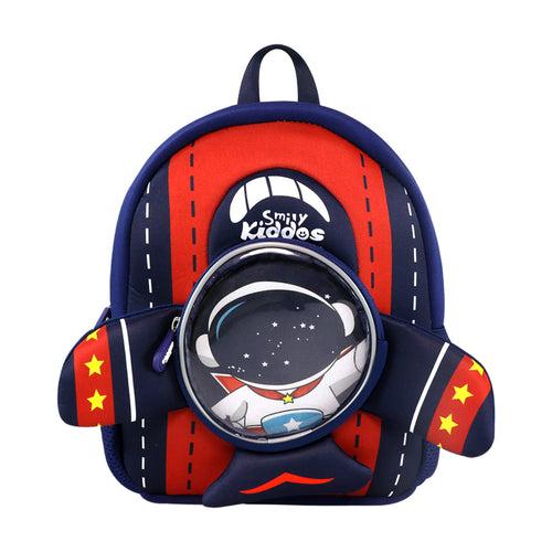 Smily Kiddos Go out Backpack - Space Theme Blue