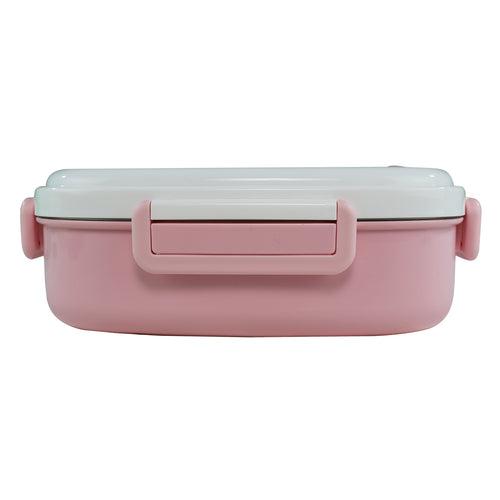 Smily kiddos Stainless Steel Lunch Box Small Unicorn Theme - Pink -3+ years