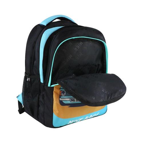 MIKE BAGS Junior School Bag  -  Racing Monster  LxWxH : 42 X 30 X 12 CM