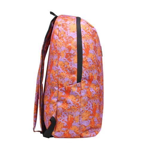 Mike City Backpack V2 Abstract Print - Orange