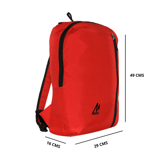 Mike City Backpack and Sling Bag Combo Pack (Red Black)