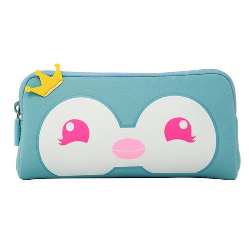 Smily Kiddos Fancy Penguin Pencil Case Light Blue