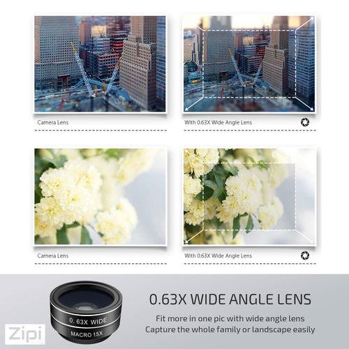 Zipi Metal 3in1 Lens Kit Mobile Lens
