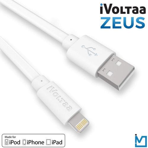 iVoltaa Zeus MFi Certified Lightning Cable - (3.3 Feet - 1M)