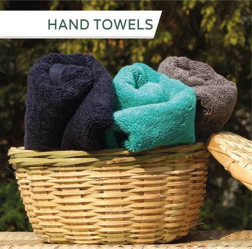 Bamboo Hand Towels - Set of 2