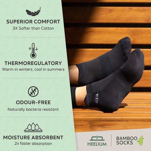 Bamboo Kids Ankle Socks - 3 Pairs