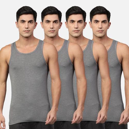 Bamboo Vest for Men - Pack of 4