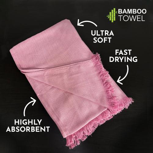 Bamboo Turkish Bath Towel - Set of 2