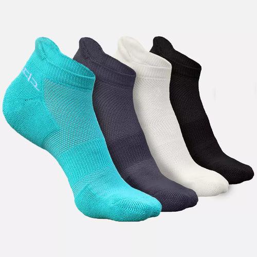 Bamboo Women Ankle Socks - 4 Pairs