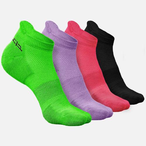 Bamboo Women Ankle Socks - 4 Pairs