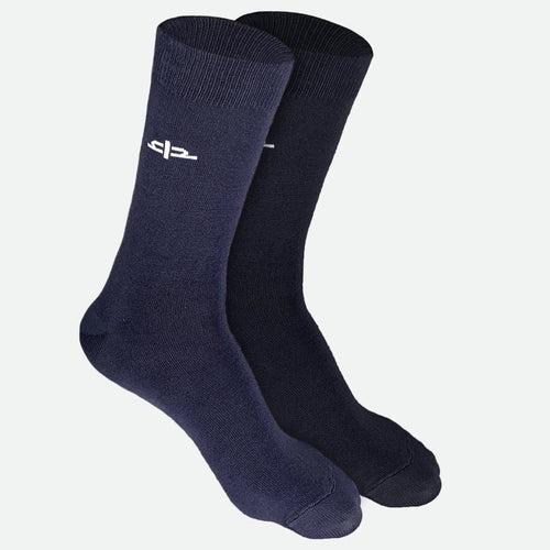 Bamboo Men Crew Socks (Thin & Light) - 2 Pairs