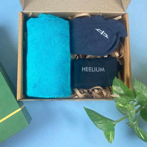 Bamboo Men Gift Set 1 - Ankle Socks, Hand Towel & Bandana