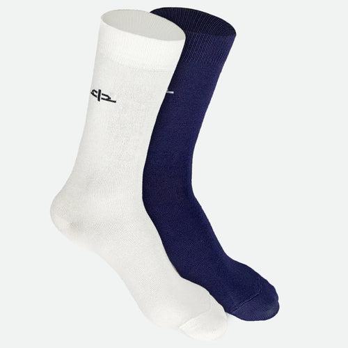 Bamboo Men Crew Socks (Thin & Light) - 2 Pairs