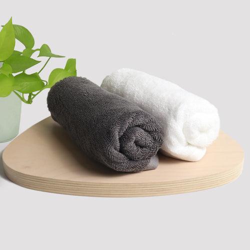 Bamboo Hand Towels - Set of 2